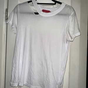 Philanthropy White Rip Tee Shirt